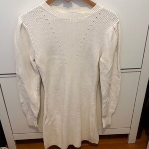 Endless Rose Ivory Long Sleeve Dress